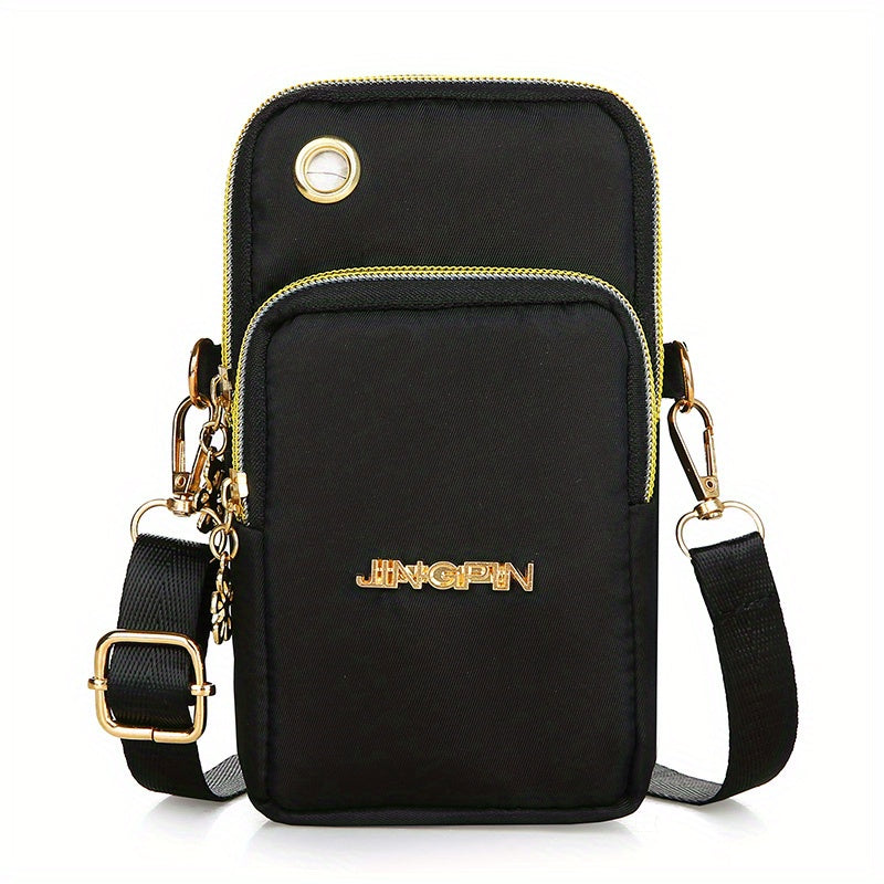 Mini Sports Armband Phone Bag - Outdoor Travel Crossbody Women's Multi-Pocket Purse