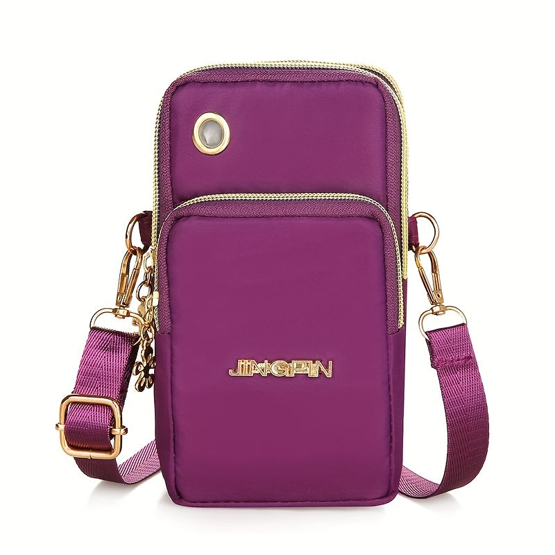 Mini Sports Armband Phone Bag - Outdoor Travel Crossbody Women's Multi-Pocket Purse